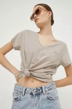 Футболка Superdry, бежевый