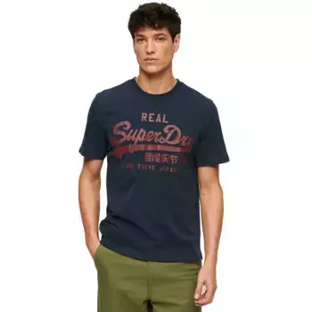 Футболка Superdry Classic Vl Graphic, серый