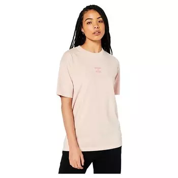 Футболка Superdry Code Cl Garment Dye Loose, розовый