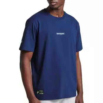Футболка Superdry Code Micro Logo, синий