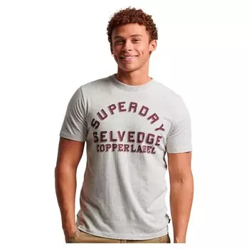 Футболка Superdry Cooper Label Workwear, серый
