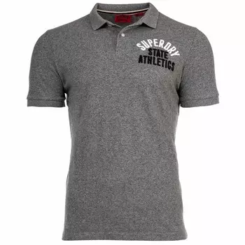 Футболка Superdry, цвет mottled grey