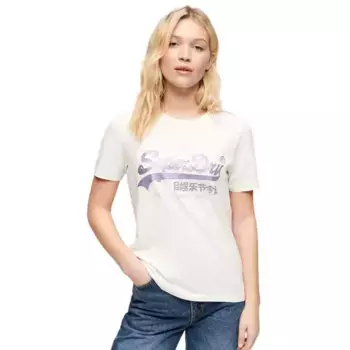Футболка Superdry Embellished Vl Graphic, белый