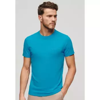 Футболка Superdry Essential Logo Emb Neon, синий