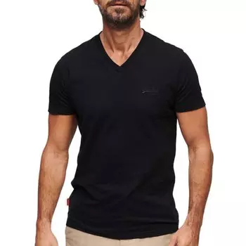 Футболка Superdry Essential Logo Embroidered, черный