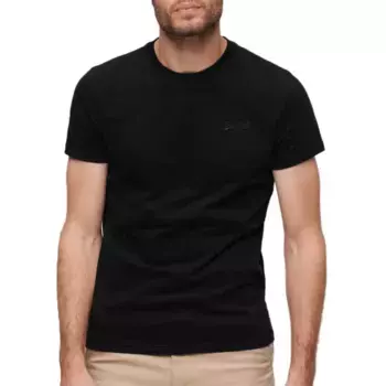 Футболка Superdry Essential Logo Embroidered, черный