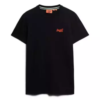 Футболка Superdry Essential Logo Embroidered, черный
