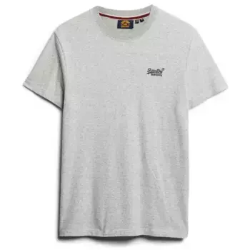 Футболка Superdry Essential Logo Embroidered, серый