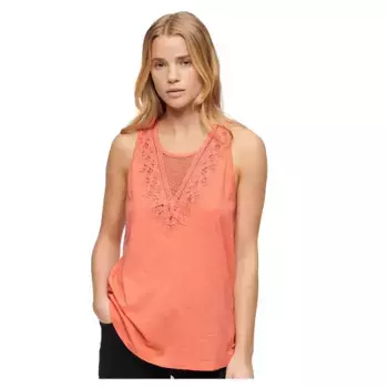 Футболка Superdry Lace, оранжевый