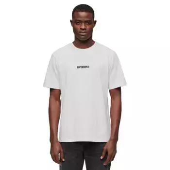 Футболка Superdry Micro Logo Graphic Loose, белый