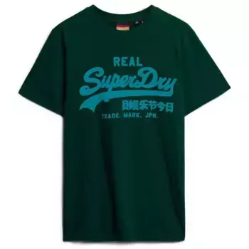 Футболка Superdry Neon Vl Graphic, зеленый