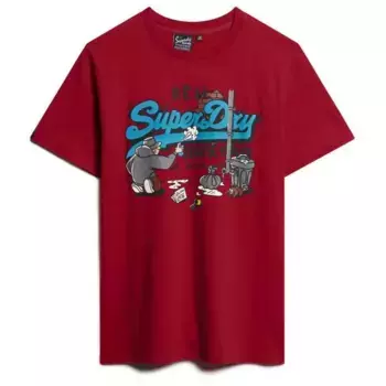 Футболка Superdry New York Vl Graphic, красный