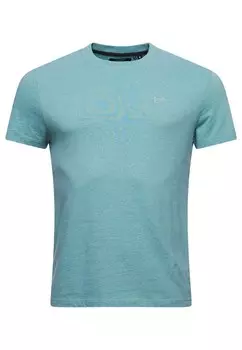 Футболка Superdry, пастельно-зеленый