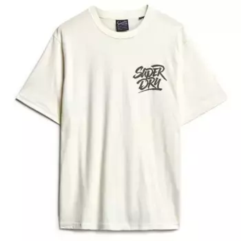 Футболка Superdry Photographic Skate Loose, белый