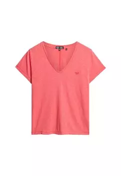 Футболка Superdry, розовый