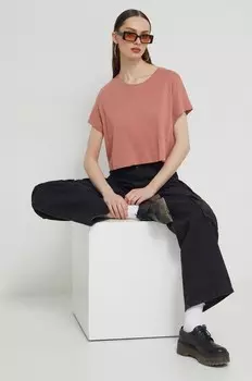 Футболка Superdry, розовый