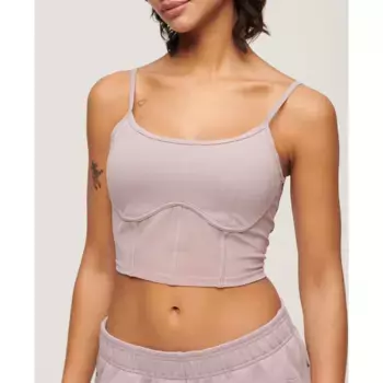 Футболка Superdry Sport Tech Corset, фиолетовый