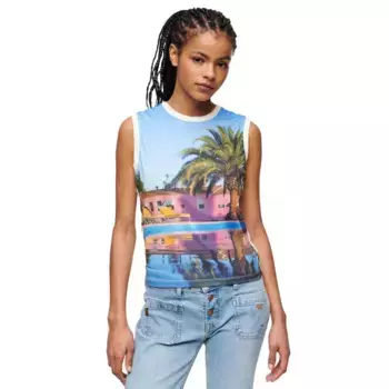 Футболка Superdry Sub Print, разноцветный