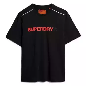 Футболка Superdry Tech Logo Relaxed, черный
