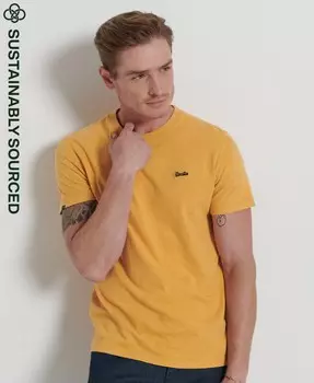 Футболка Superdry, темно-желтый