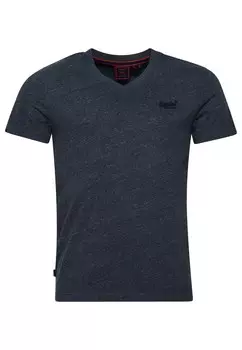 Футболка Superdry, ультрамарин синий