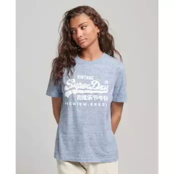 Футболка Superdry Vl Scripted Coll, синий