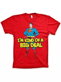 Футболка Superman, красный
