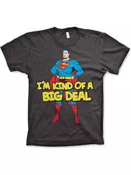 Футболка Superman, серый
