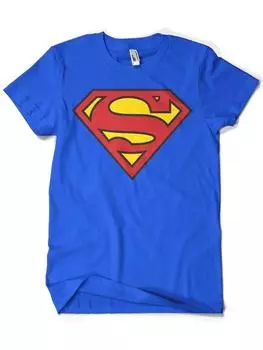 Футболка Superman, синий