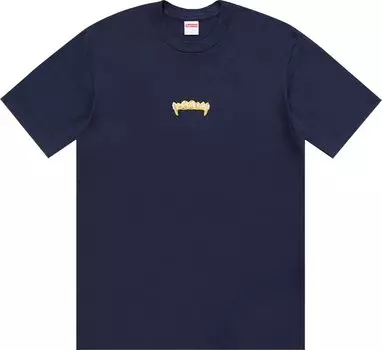 Футболка Supreme Fronts Tee 'Navy', синий