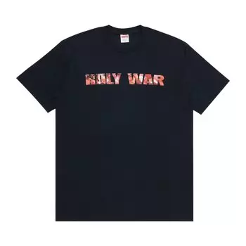 Футболка Supreme Holy War, темно-синий