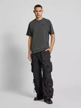 Футболка свободного кроя с этикеткой G-Star Raw, черный