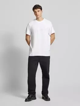 Футболка свободного кроя с этикеткой, модель «Flock» G-Star Raw, белый