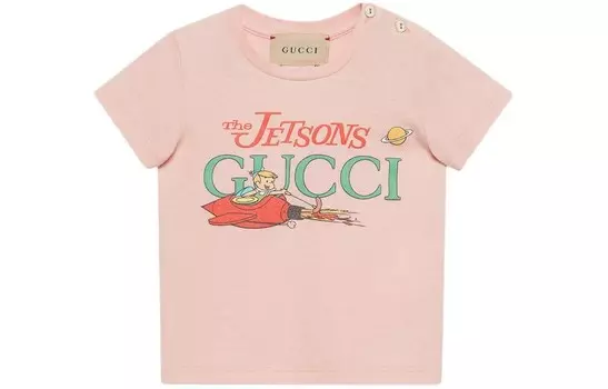 Футболка ТД Gucci, розовый