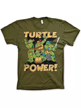 Футболка Teenage Mutant Ninja Turtles, зеленый