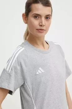 Футболка Tiro24 adidas Performance, серый