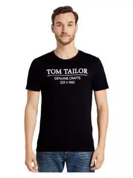Футболка Tom Tailor, черный