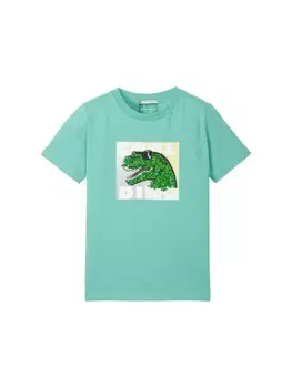 Футболка Tom Tailor, цвет Green/Mint