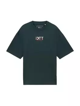 Футболка TOM TAILOR DENIM, цвет Fir