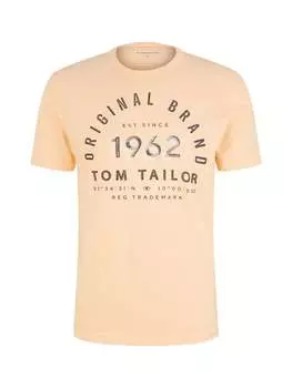 Футболка Tom Tailor, оранжевый