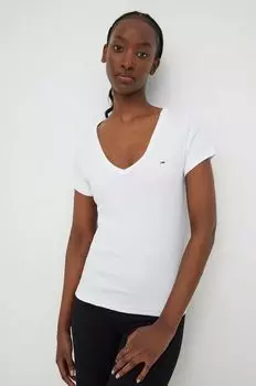 Футболка Томми Джинс Tommy Jeans, белый