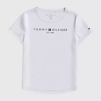 Футболка Tommy Hilfiger Kids' Logo, белый