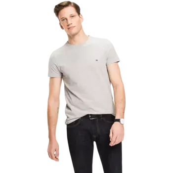 Футболка Tommy Hilfiger Slim Fit, серый