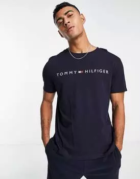 Футболка Tommy Hilfiger темно-синяя