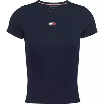 Футболка Tommy Jeans Badge Rib, синий