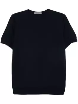 Футболка тонкой вязки Corneliani, синий
