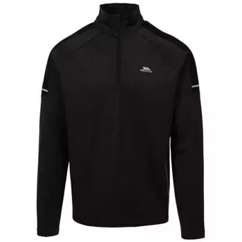 Футболка Trespass Caldez half zip long sleeve, черный
