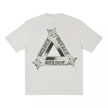 Футболка tri-og t-shirt 'grey marl' Palace, серый