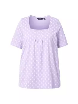 Футболка Ulla Popken, цвет lavendel