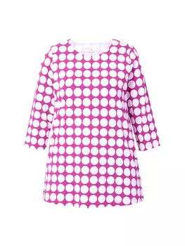 Футболка Ulla Popken, цвет magenta